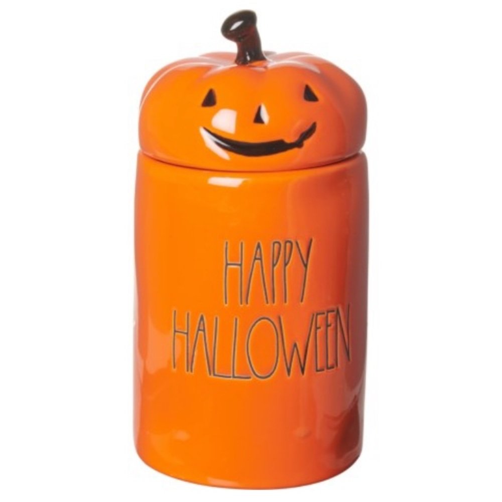 Rae Dunn 13.2 oz. “Happy Halloween” Candle- Pumpkin Latte